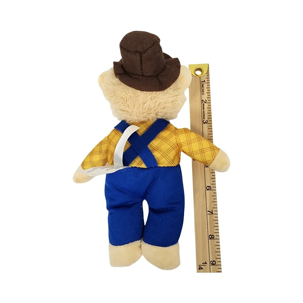 Berenstain Bears Plush‎ Louie Bear Farmer Overalls Hat Stuffed Animal Toy